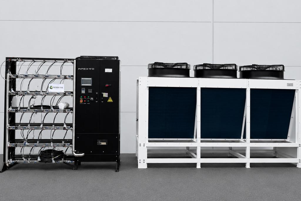 All-in-One 36-Slot 200kW Antminer Liquid Cooling Rack