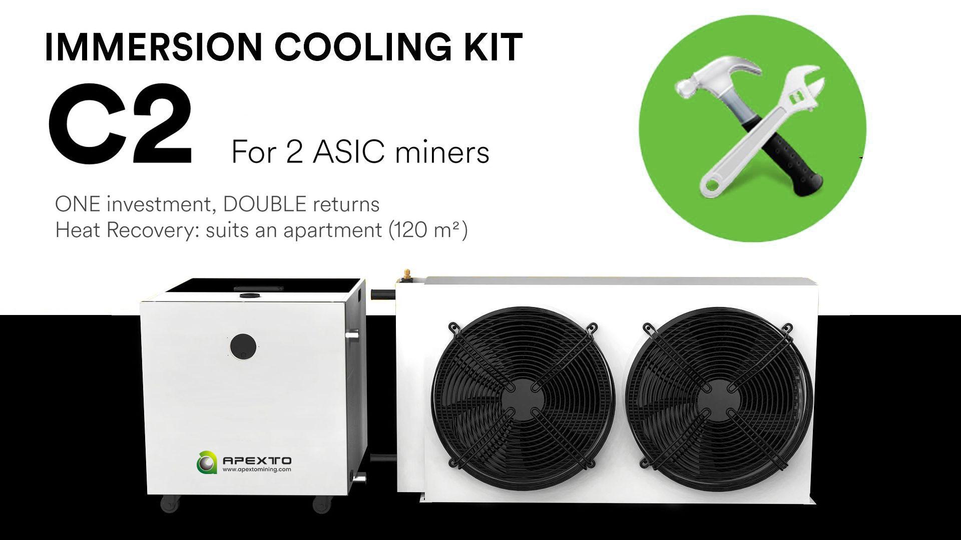 Immersion Cooling Kit C2 Fog Hashing