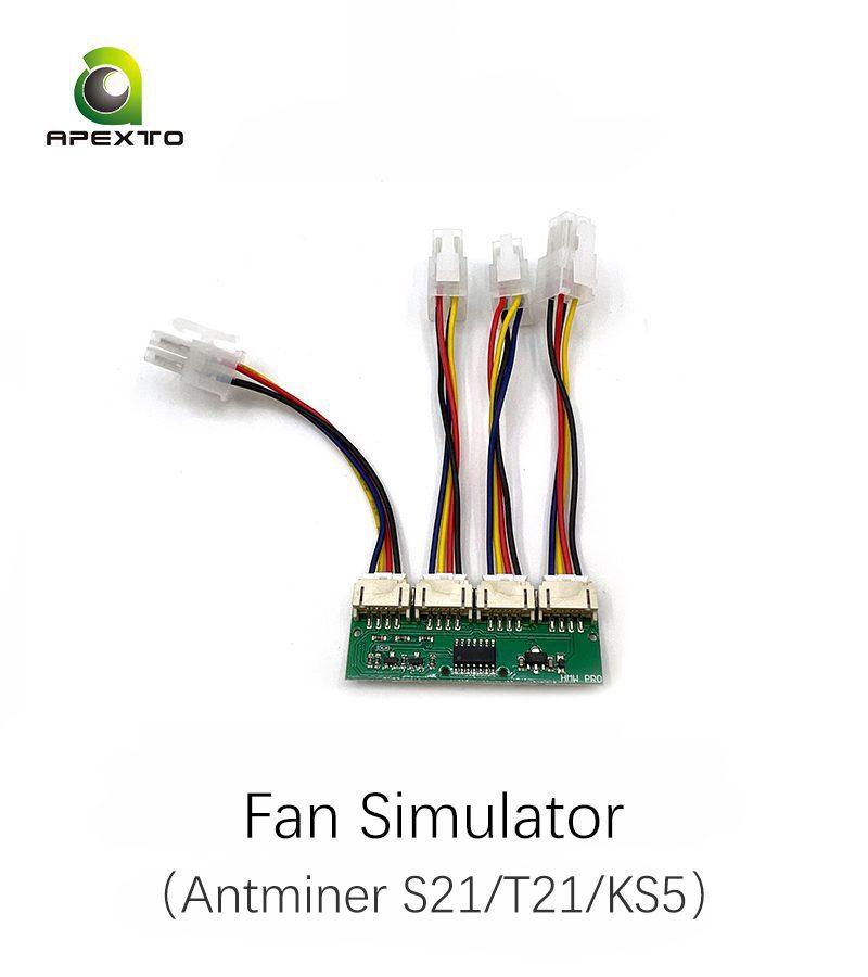 Fan Simulator for Antminer S21 T21 KS5