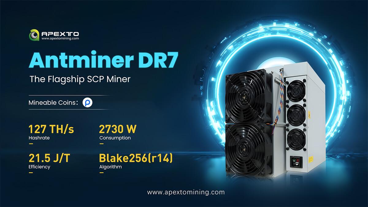 Bitmain Antminer DR7: The Perfect Combination of SCP Mining and Efficiency