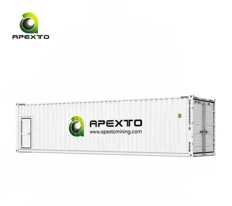2.4MW 420-Slot Antminer Hydro Cooling Container (40HQ)