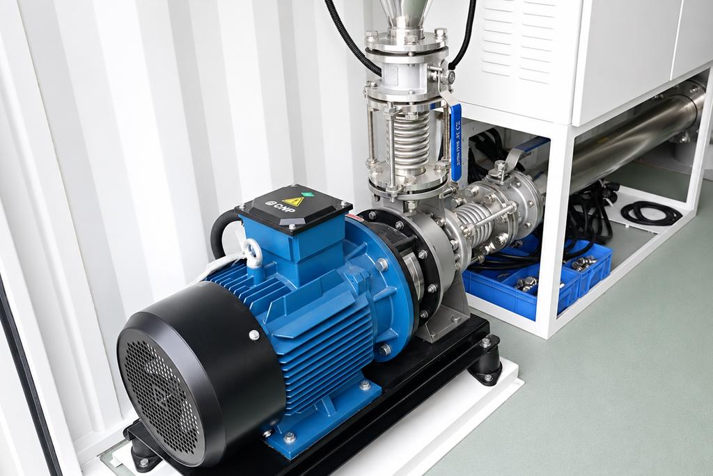 420-Slot Antminer Hydro Container Water Pump