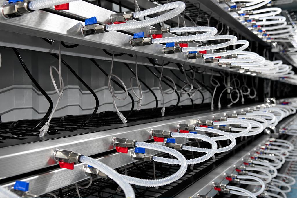 Internal Racks for 2.4MW Antminer Hydro Container