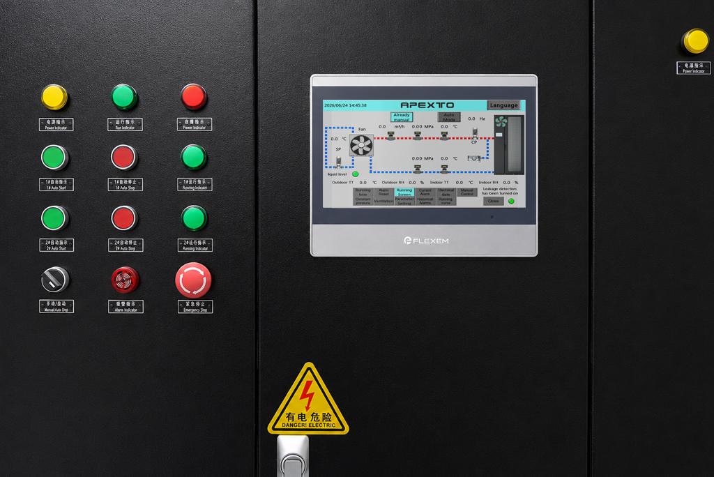Control System for 480-Slot Antminer Hydro-Cooling Container