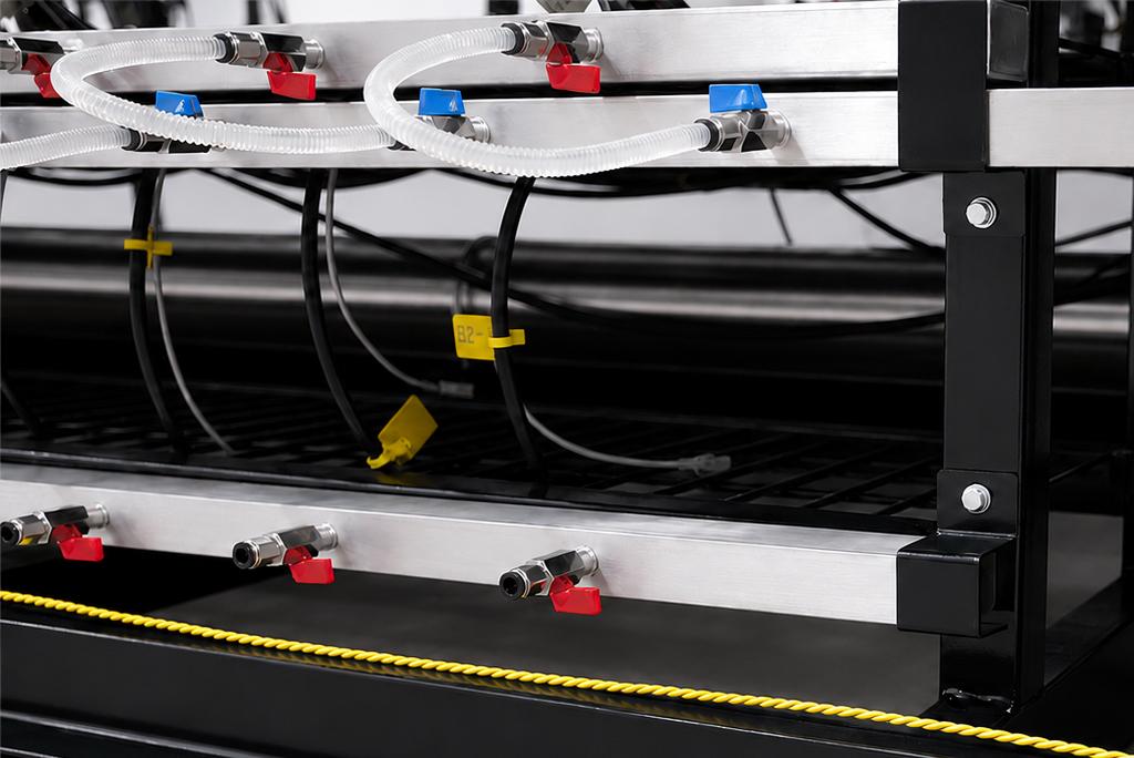 870kW 154-Slot Antminer Bitcoin Mining Liquid Cooling Rack – Leak Detection