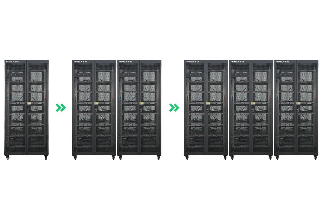 200kW 28-Slot Antminer Bitcoin Mining Liquid Cooling Rack