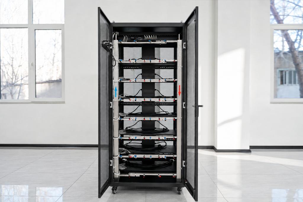 hydro-cooling mining farms
