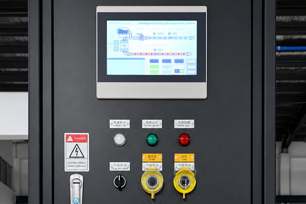 smart bitcoin mining hydro cooling cabinet