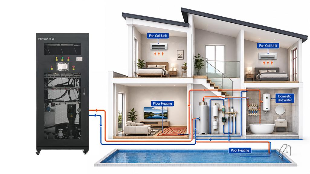 Hydro Cooled Bitcoin Mining Hydronic Heating Solution