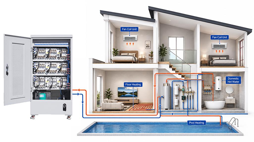 Hydronic Heating Solution Home Mining