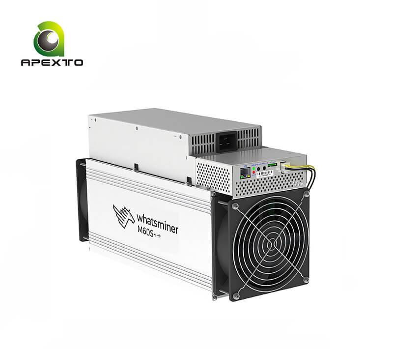 MicroBT WhatsMiner M60S++ 220T 3410W Bitcoin Miner