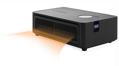 Portable heater mines bitcoin