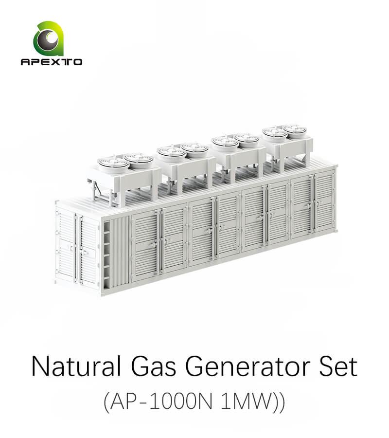 1MW Natural Gas Generator Set for Crypto Mining Support Customization