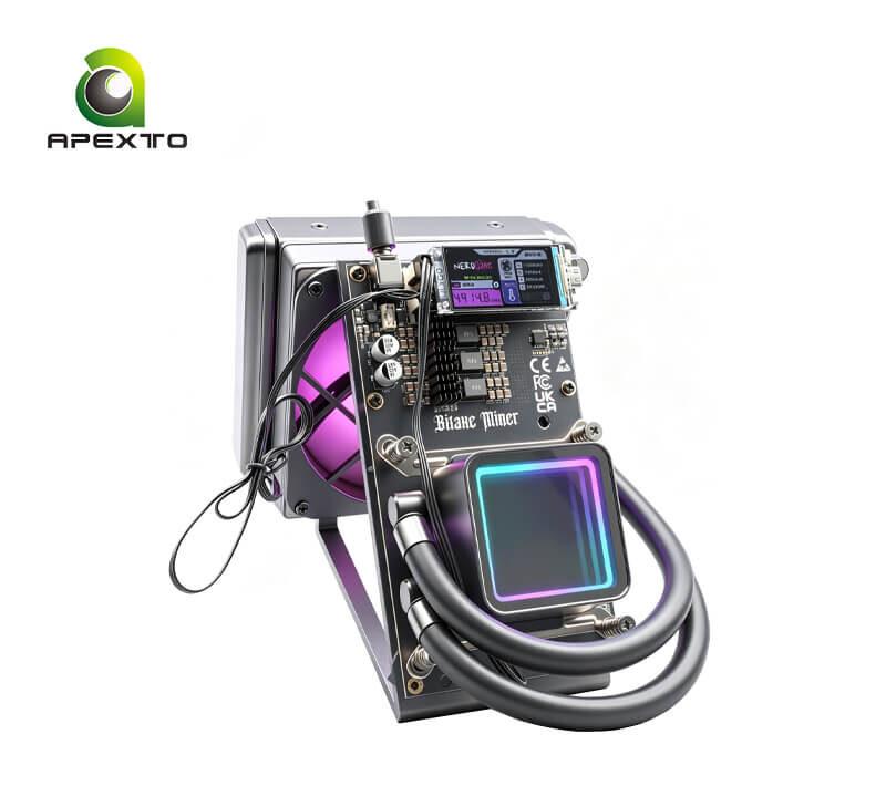 NerdQaxe++ Hydro 5.1 Bitcoin Miner Solo Miner