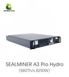 SEALMINER A3 Pro Hyd BTC Hydro Miner