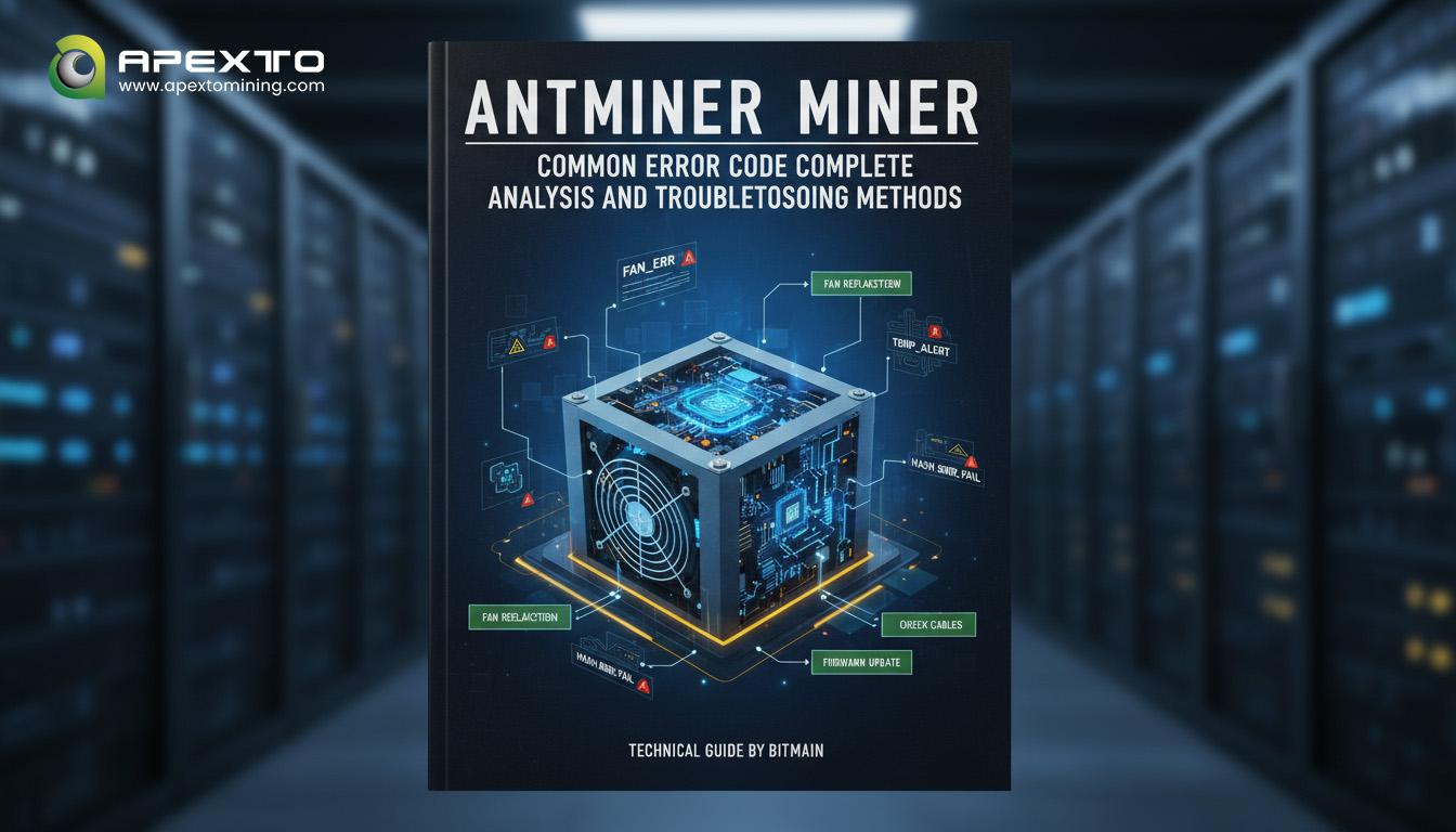 Antminer miner common error code complete analysis and troubleshooting methods