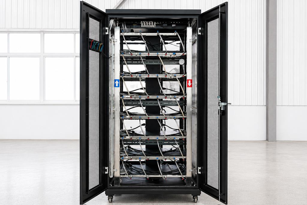 20-Slot 110kW Antminer Modular Hydro Cooling System