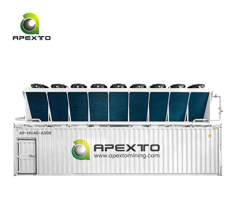 1.7MW 308-Slot Antminer Hydro Cooling Container (40HQ)