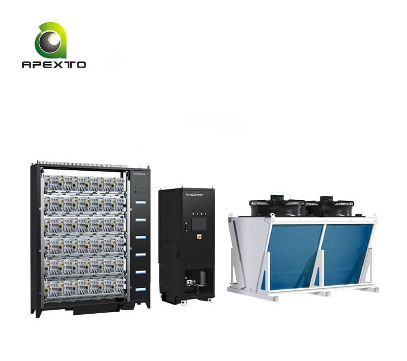 36-Slot 200kW Antminer Hydro Cooling Rack