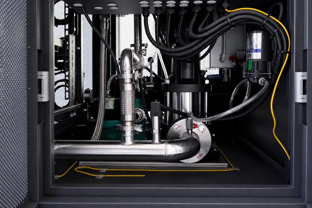 28-Slot 154kW Antminer Water Cooling Cabinet Leak detection