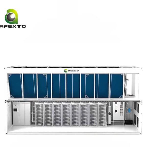 180-Slot Antminer 3U Hydro Cooling Container