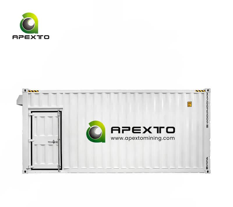 1.4MW 240-Slot Antminer Hydro Cooling Container (20HQ)