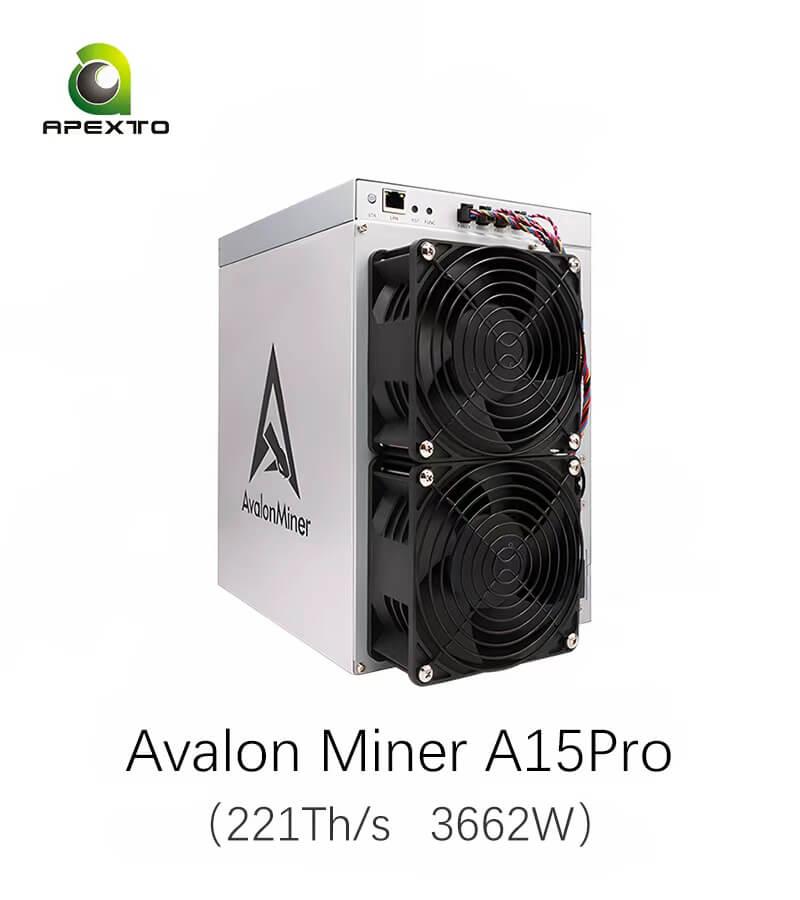 Canaan Avalon A15 Pro Bitcoin Miner