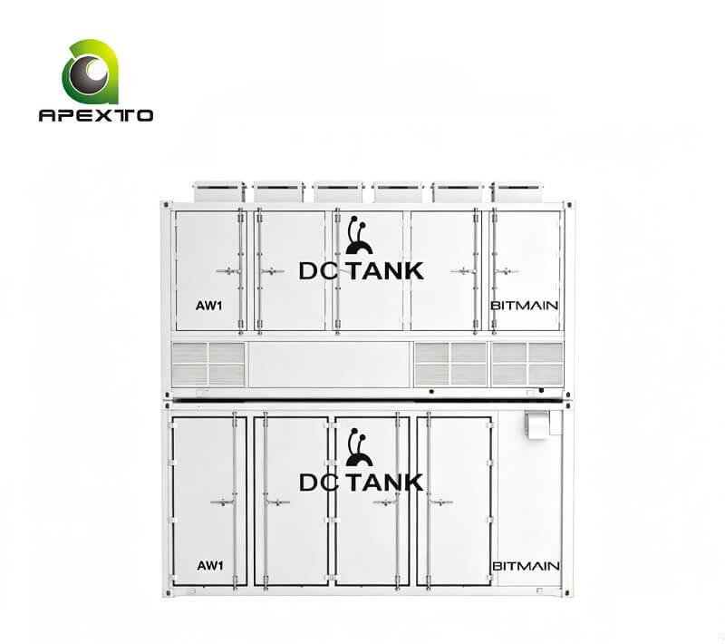Bitmain DCTANK AW1 120kW Sopport 376 Unit Classic Servers Air Cooling