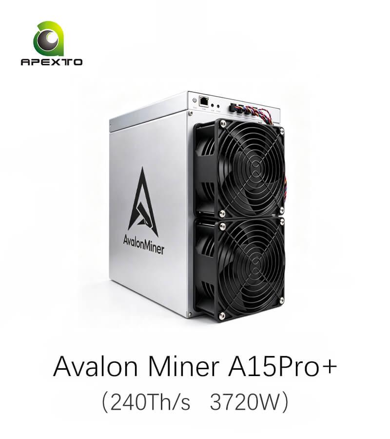 Canaan Avalon A15 Pro+ Bitcoin Miner
